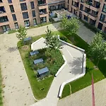 Neubau, Blick auf die Weser moderne Einrichtung.
